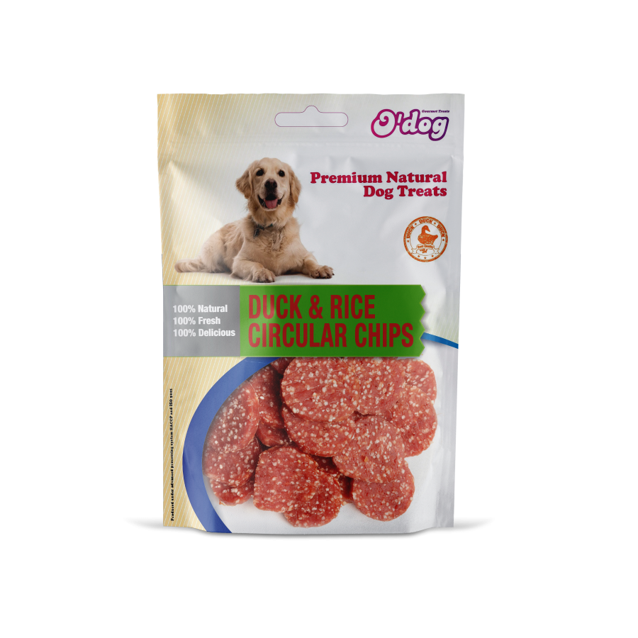 Duck Rice Circular Chips 100g