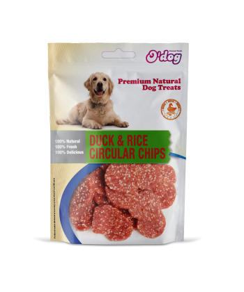 Duck Rice Circular Chips 100g
