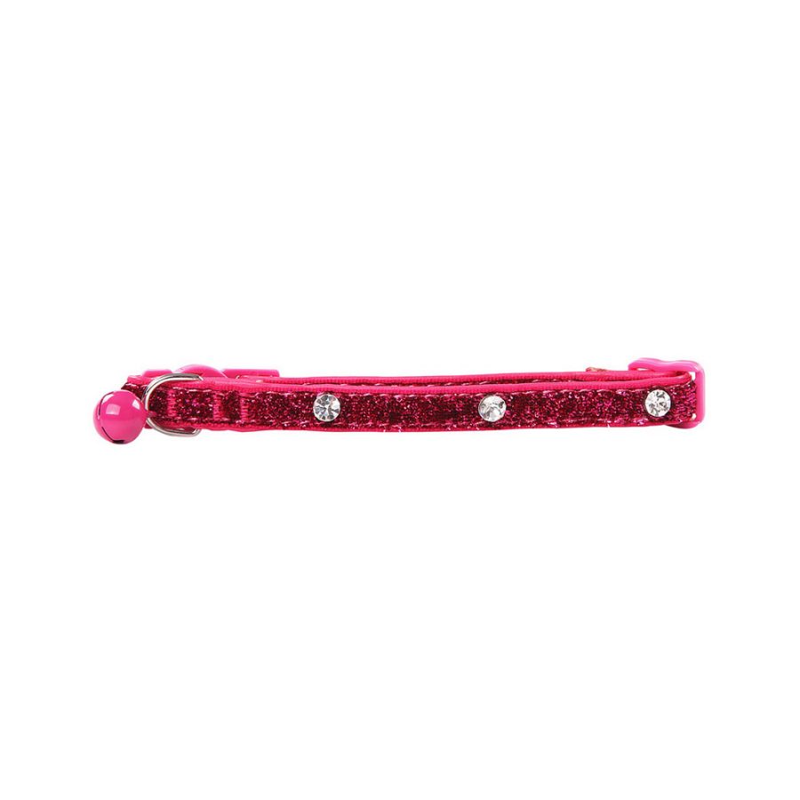 ANIMAL HOUSE HOSPITAL - PRODUCTS PAWISE CAT COLLAR DIAMON ROSE