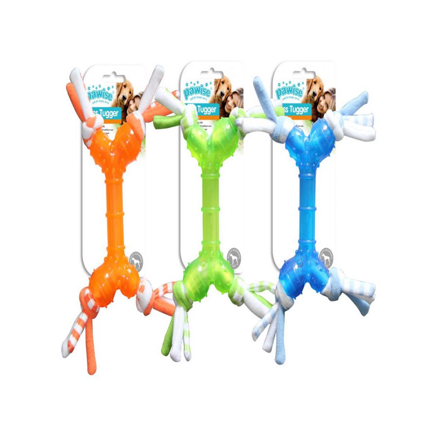 ANIMAL HOUSE HOSPITAL - PRODUCTS PAWISE TOSS TUGGER 28CM
