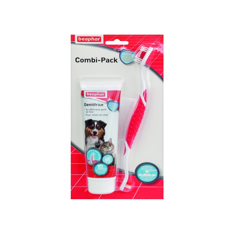 ANIMAL HOUSE HOSPITAL - PRODUCTS BEAPHAR TOOTHPASTE TOOTHBRUSH