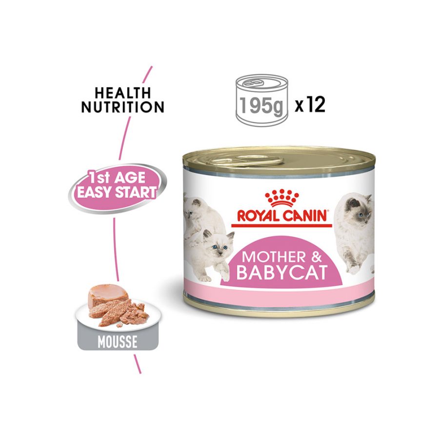 ANIMAL HOUSE HOSPITAL - PRODUCTS CATS ROYAL CANIN BABYCAT INSTINCTIVE MOUSSE 195G GALLERY