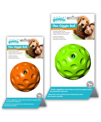 ANIMAL HOUSE HOSPITAL - PRODUCTS PAWISE FLEX CHIME BALL
