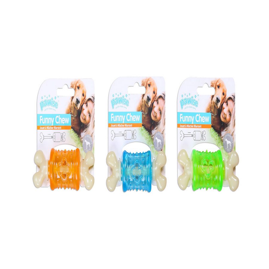 ANIMAL HOUSE HOSPITAL - PRODUCTS PAWISE FUNNY CHEW BONE S