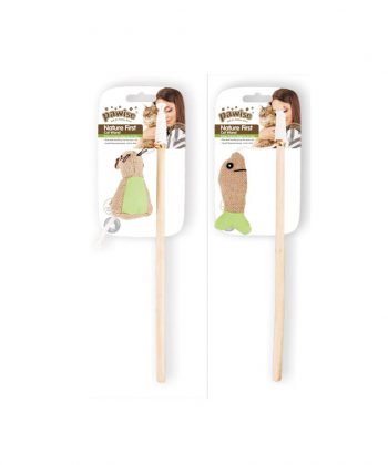 ANIMAL HOUSE HOSPITAL - PRODUCTS PAWISE NATURE FIRST WAND MOUSE