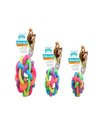 ANIMAL HOUSE HOSPITAL - PRODUCTS PAWISE RAINBOW WORLD BALL S M L