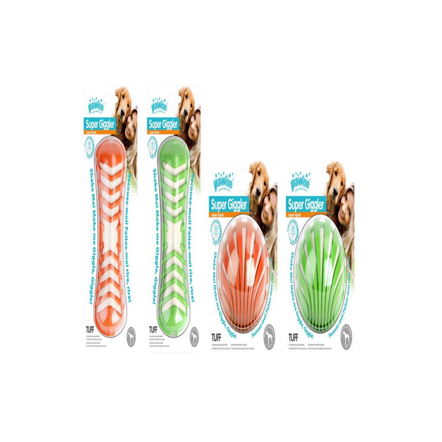 ANIMAL HOUSE HOSPITAL - PRODUCTS PAWISE SUPER GIGGLE BALL 8CM 19CM