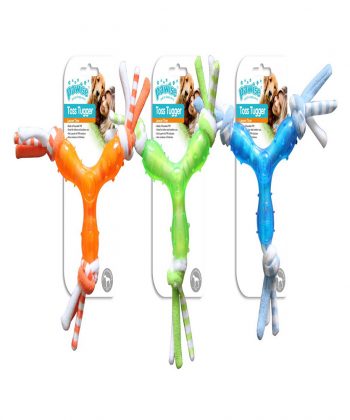 ANIMAL HOUSE HOSPITAL - PRODUCTS PAWISE TOSS TUGGER TRIANGLE