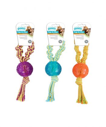 ANIMAL HOUSE HOSPITAL - PRODUCTS PAWISE TUG N PLAY BALL