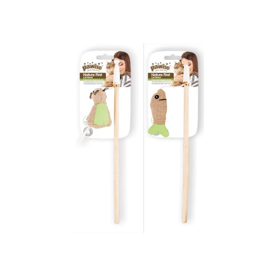 ANIMAL HOUSE HOSPITAL - PRODUCTS PAWISE NATURE FIRST WAND MOUSE